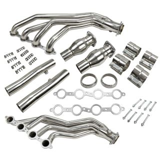 Long Tube Exhaust Header Manifold for 05-06 Pontiac GTO LS2 6.0L V8