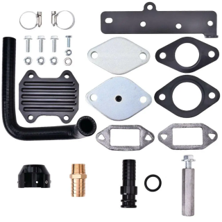 EGR Cooler Delete Kit For 2013-2019 Dodge Ram 2500/3500/4500/5500 6.7L with Intake Elbow