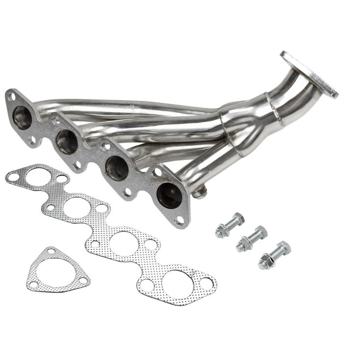 Shorty Stainless Header for 95-98 Nissan 240Sx XE SE S14 KA24