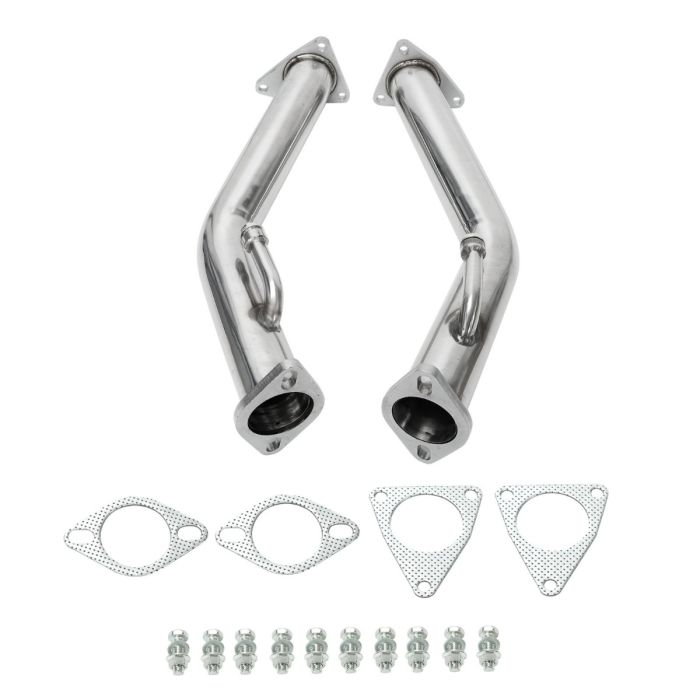 Catless Straight Downpipe Exhaust for 08-18 Nissan 370z Infiniti G37 3.7L V6