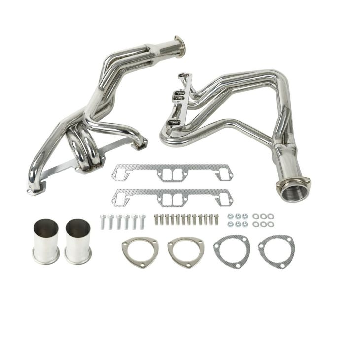 1972-1991 Dodge Pair 4-1 5.2L 5.9L V8 Long Tube Exhaust Header 