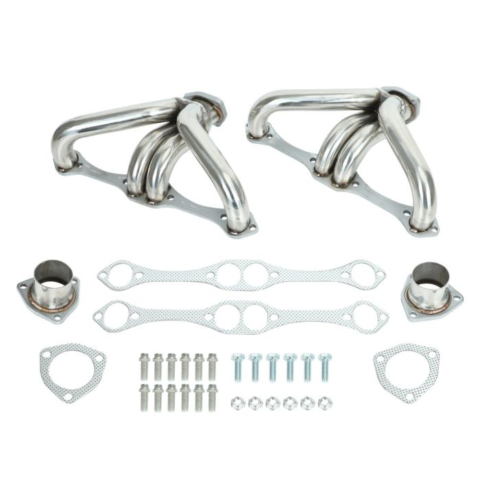 1966+ Chevy GMC Small Block SBC V8 262 265 283 305 327 350 400 Stainless Exhaust Header