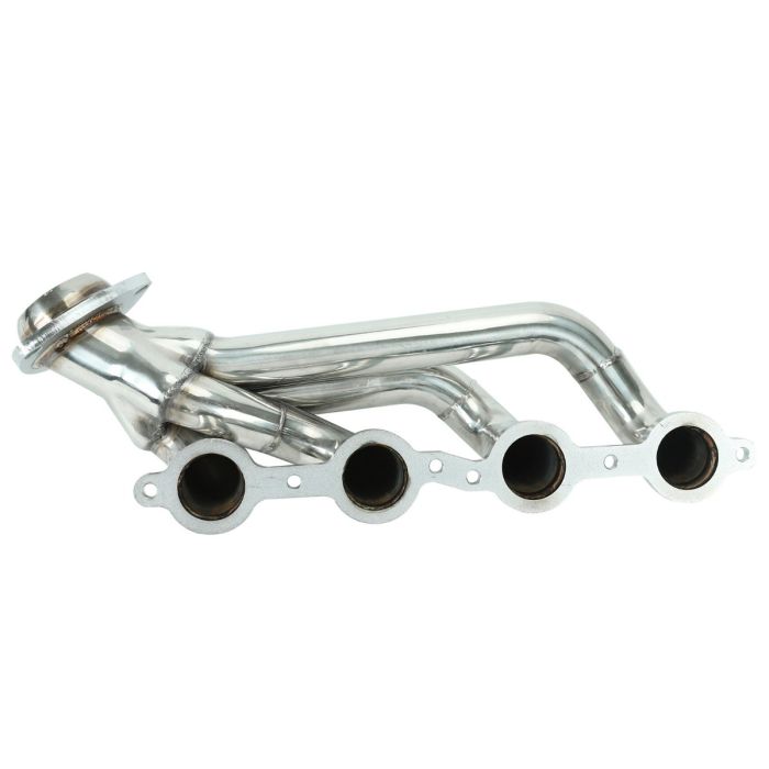 Short Header Exhaust for 99-01 GMC Sierra 1500 2500 Yukon 4.8L 5.3L