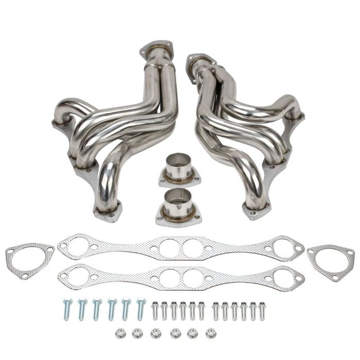 Exhaust Header for 1955-1957 Chevy 262-400ci Small Block V8 Corvette/Bel Air/Del Ray