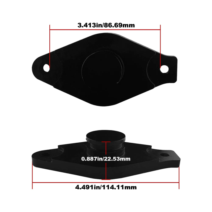 CCV PCV ReRoute Delete Kit 2011-2016 LML 6.6L Duramax