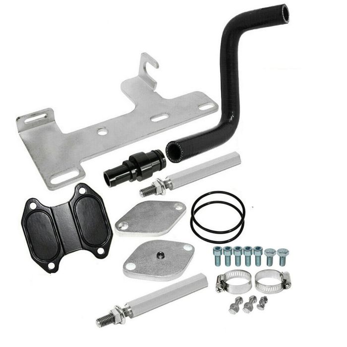 EGR Delete Kit Cooler Improve Kit For 07-14 Dodge Ram 6.7L Cummins Diesel