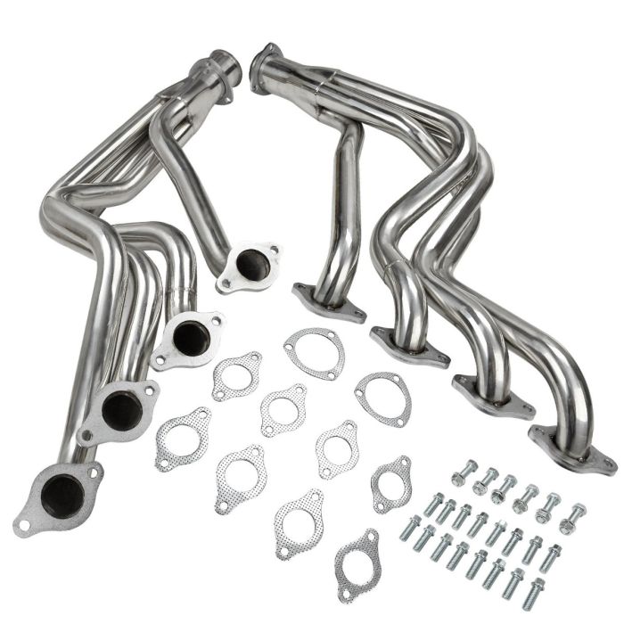 Long Tube Stainless Header Exhaust for 1968-1972 Chevy Big Block 396 427 454