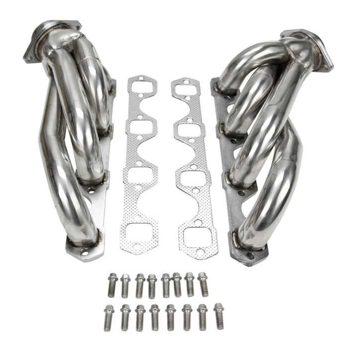 Shorty Exhaust Manifold Header for 82-93 Ford Mustang 5.0L V8 GT LX SVT