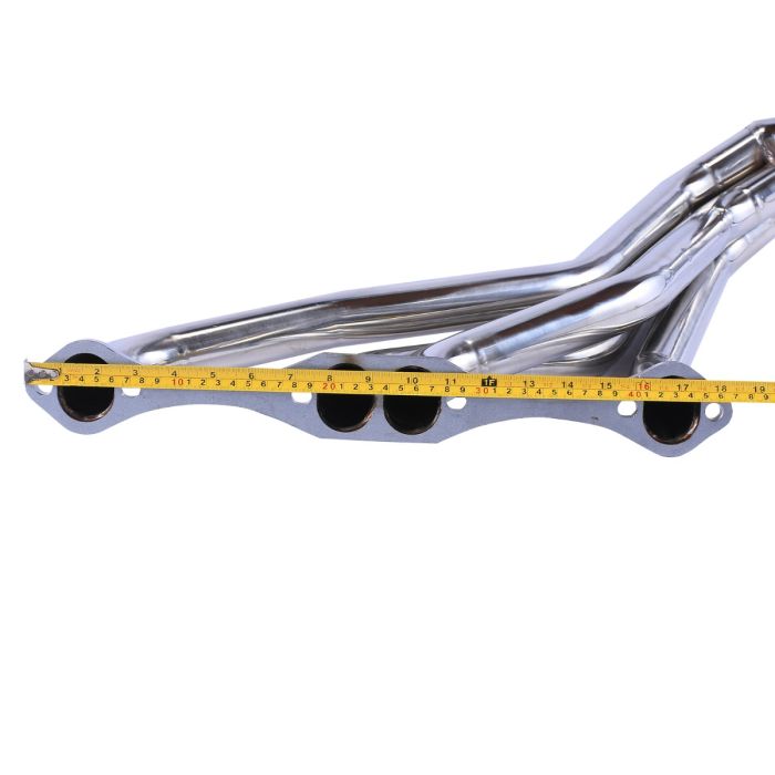 35-48 Chevy Small Block Exhaust Manifold Fat Fender Well Header