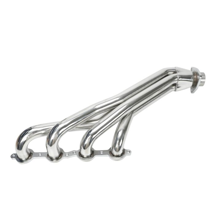 Long Tube Exhaust Header for 07-14 Chevy GMC Sierra 1500/2500/3500 4.8L 5.3L 6.0L 6.2L 2WD w/Y Pipe