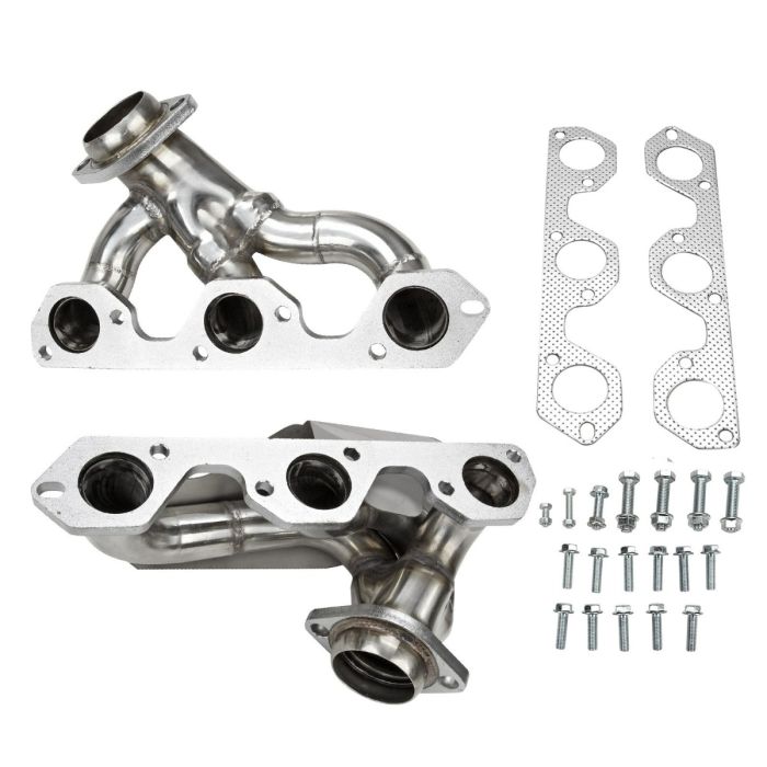 Shorty Manifold Header for 07-11 Jeep Wrangler JK 3.8L V6