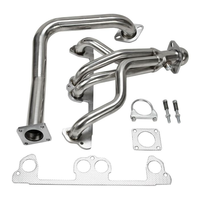 Stainless Header w/Downpipe for 91-95 Jeep Wrangler YJ 2.5L L4