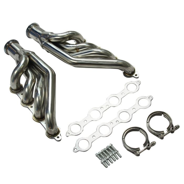 Exhaust Header Manifold for 1997-2014 Chevy Small Block LS1 LS2 LS3 LS6 LSX V8