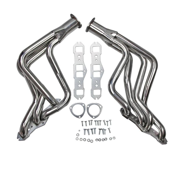 Long Tube Manifold Header for 65-74 Oldsmobile Cutlass Delta 350 400 455 V8