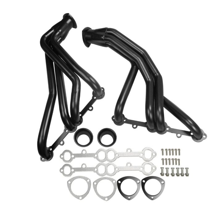 Black Stainless Exhaust Header for 1963-1982 Chevy Chevrolet Corvette 5.7L V8