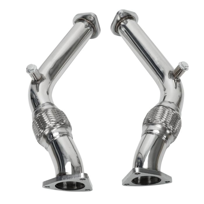 Downpipe Exhaust for 03-06 350z G35 FX35 3.5L V6 Non Resonated Flex Catless