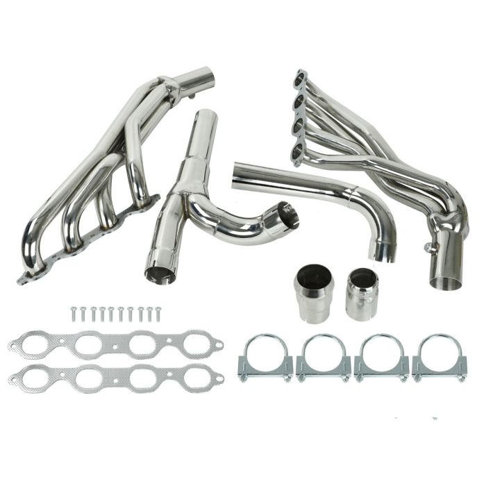 14-17 Chevy GMC 5.3L 6.2L Long Tube Exhaust Header w/Y Pipe