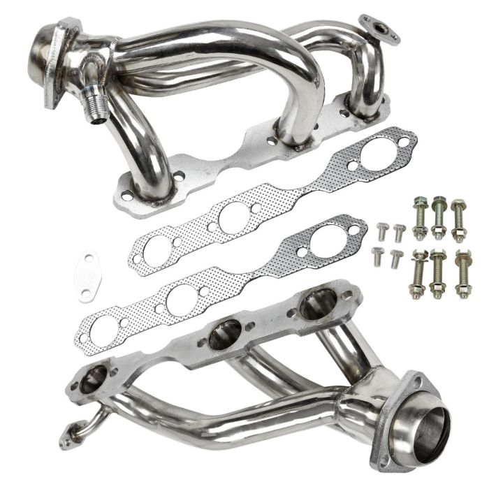 Shorty Header Manifold for 96-01 Chevy S10 Blazer GMC Sonoma Jimmy 4.3L 4WD