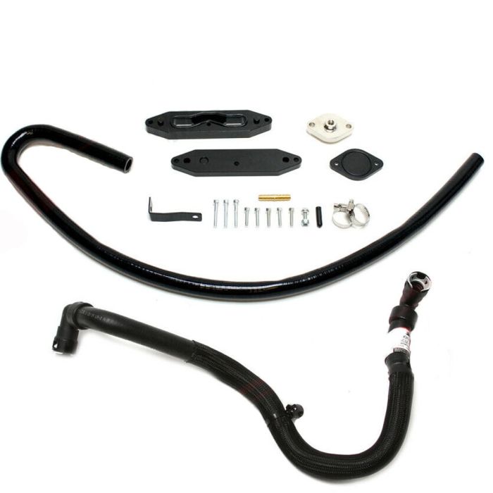 EGR Delete Kit w/Radiating pipe For 2015-2016 Ford Powerstroke 6.7L F250 F350 F450 F550