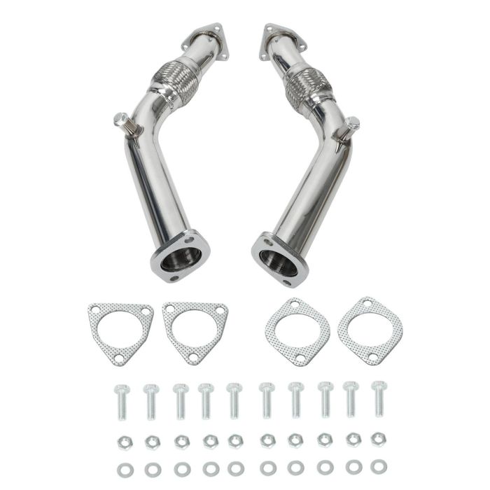 Downpipe Exhaust for 03-06 350z G35 FX35 3.5L V6 Non Resonated Flex Catless