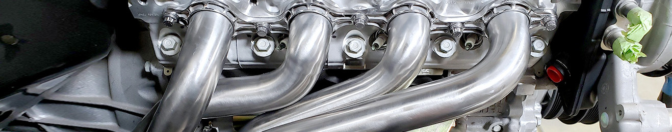 Stainless Exhaust Manifold Header for 03-07 Ford Powerstroke F250 F350 6.0L